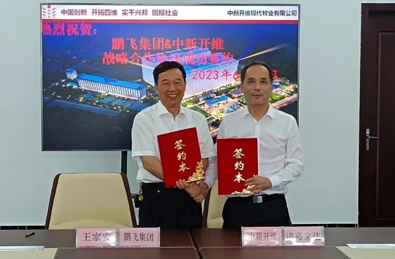 江苏龙珠体育(中国)官方网站集团与中新开维签订战略合作协议